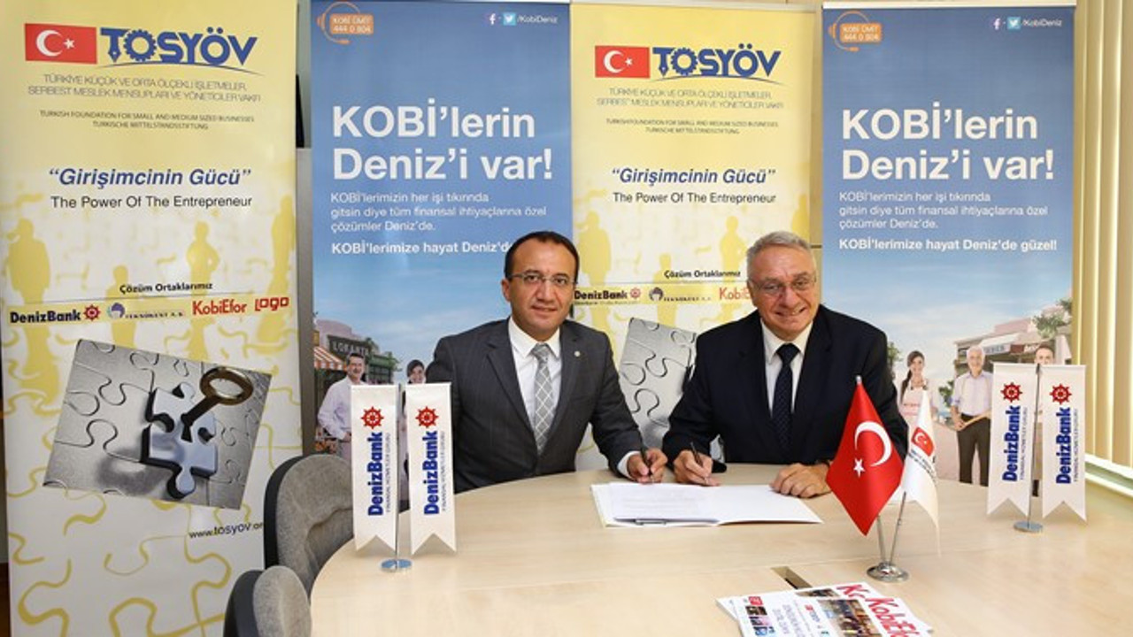 Denizbank ve Tosyöv’den KOBİ’ler için iş birliği