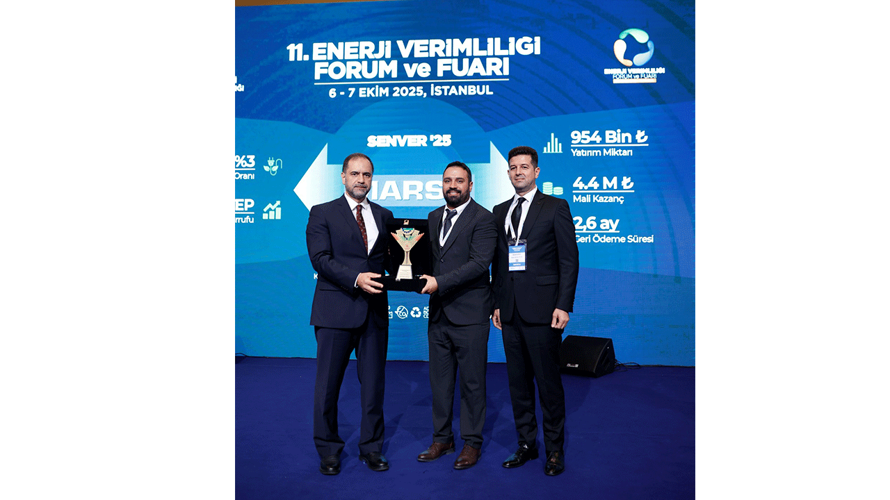 Marsa’nın “Tesis İçinde Buhar Verimliliği” projesine ödül